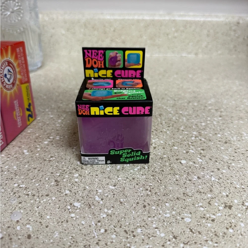 Nice Cube Purple Super Solid Squish Toy